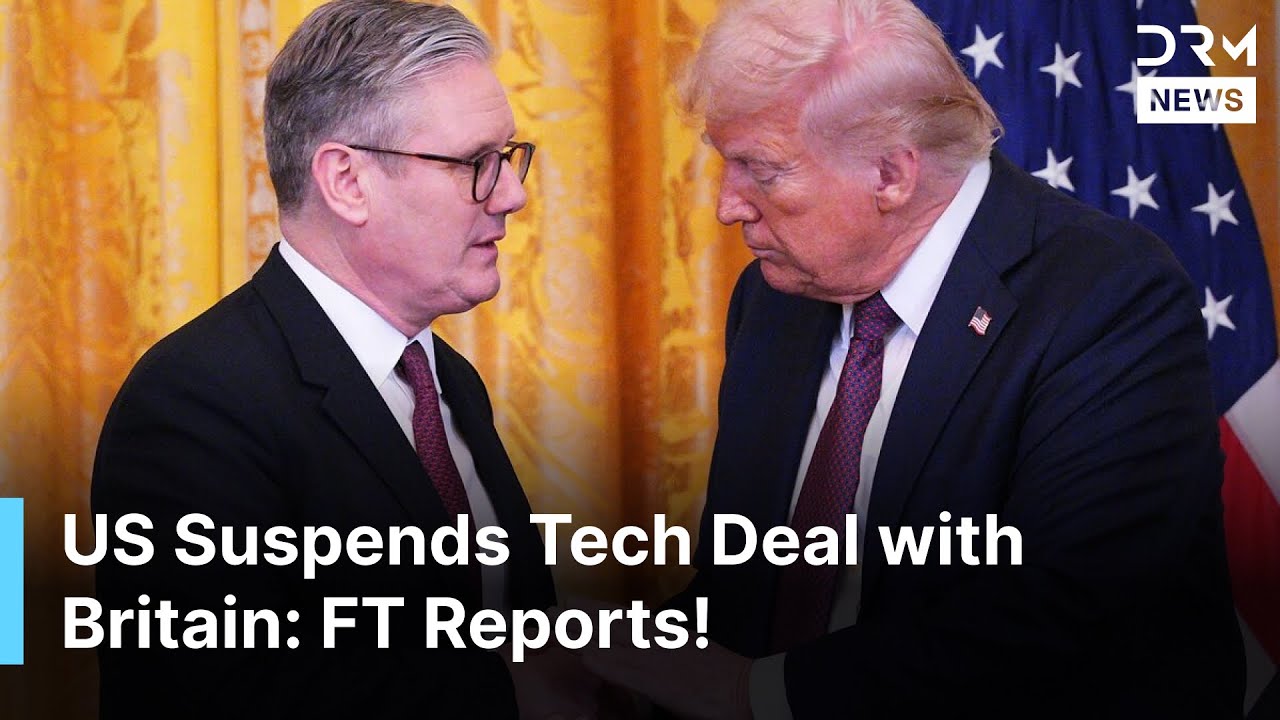 U.S. Suspends Key Technology Deal with UK Over Trade Disputes