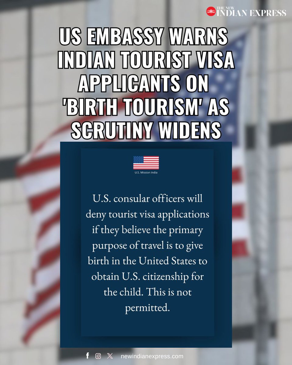 U.S. Embassy in India Enforces Strict New Visa Policy to Prevent Birth Tourism