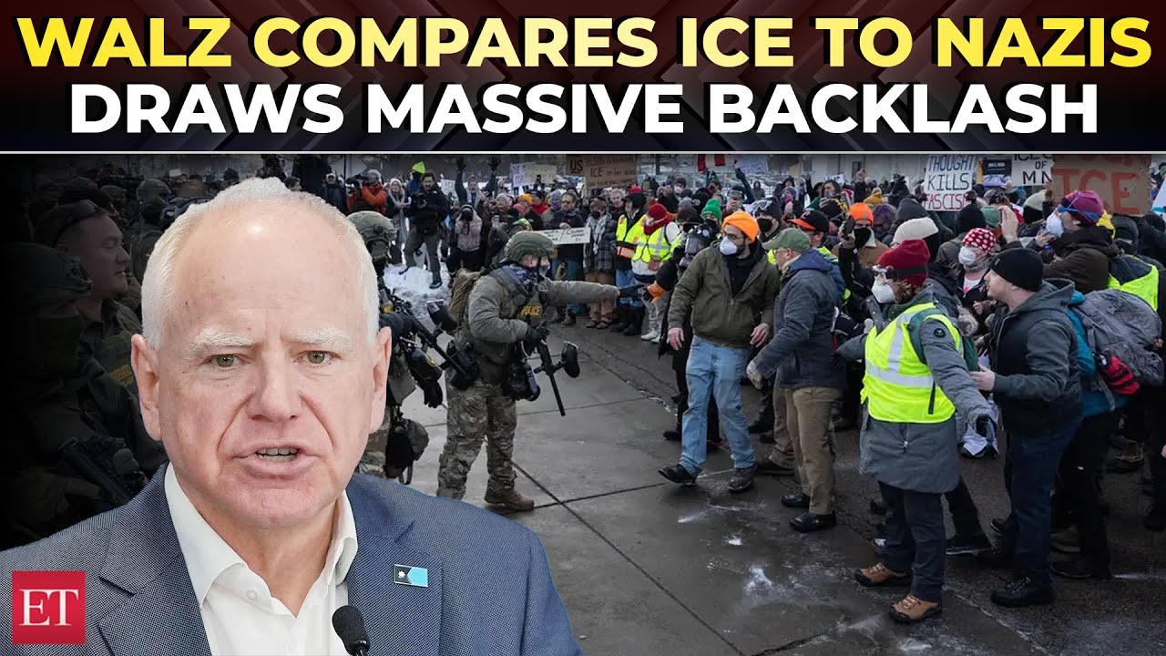 Walz Sparks Outrage by Comparing Immigrants’ Flight from ICE to Anne Frank’s Nazi Persecution