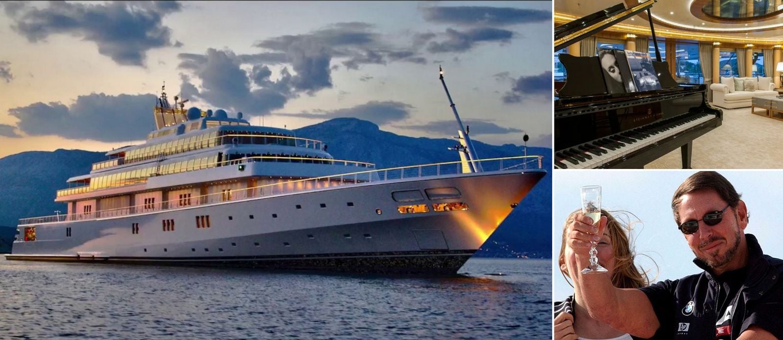 British Activists Renamed Larry Ellison’s Luxury Yacht ‘The Trump Propagandist’