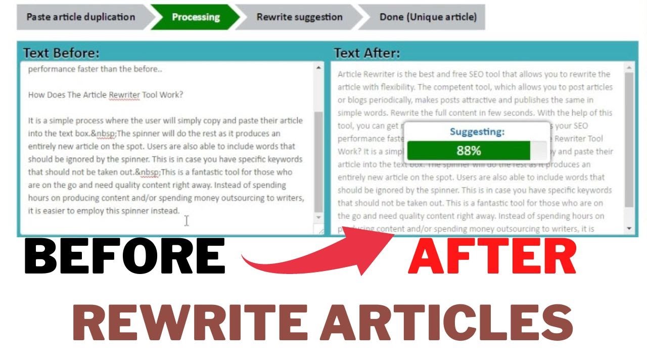 No text was provided to rewrite.